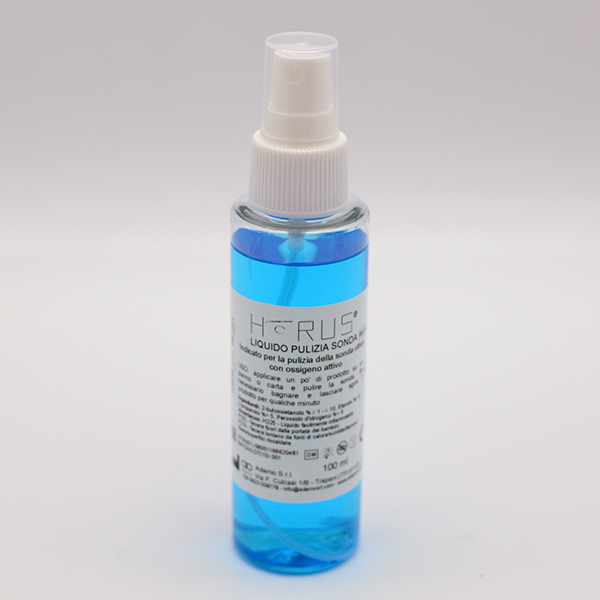 OPTICAL/MECHANICAL CLEANING LIQUID WITH ACTIVE OXYGEN