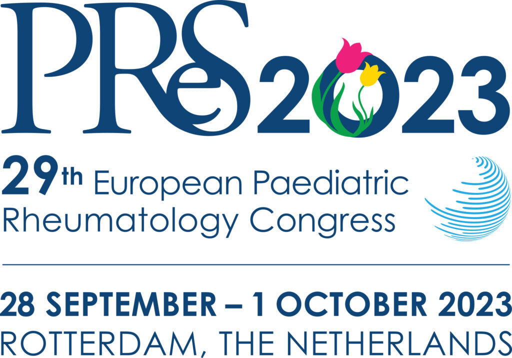 PRes 2023 European Paediatric Rheumatology Congress, 28 settembre 23 – 1 ottobre 23